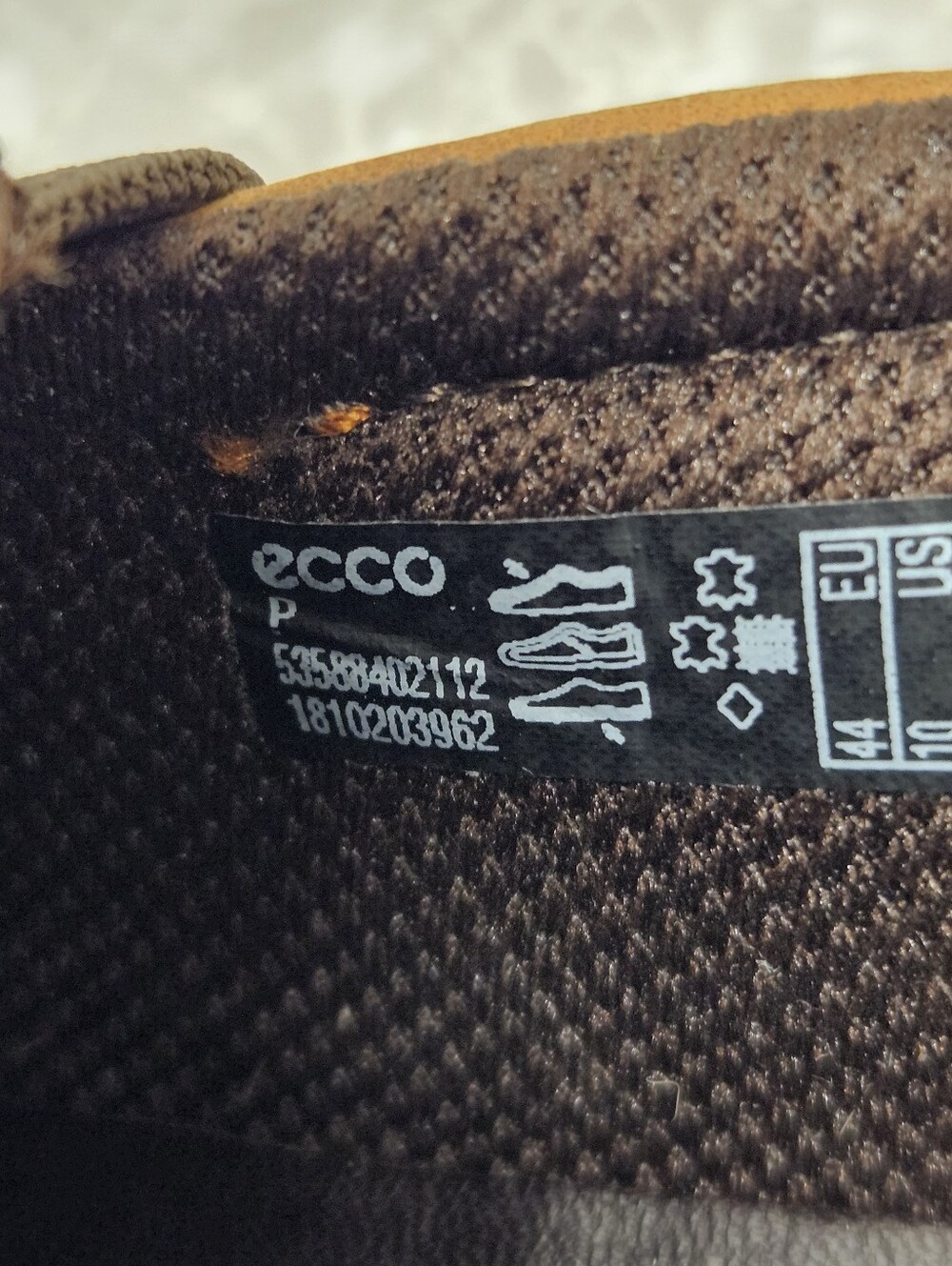 ECCO 1963 Collin Perforated Leather Slip On Shoes Mens Size: 10 Brown Comfort - Picture 13 of 14